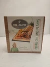 Fire & Flavor Gourmet Single Serving Cedar Grilling Planks - New. Fixed Price $14.99.