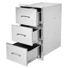 Vevor Chest Of Drawers 15.7X20X30.6 Inch Stainless Steel 201. Fixed Price $179.90.