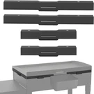 Koutemie Wind Guard For Blackstone 22" Griddle,. Fixed Price $24.64.
