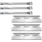 Stainless Steel Grill Burner And Heat Plates For Kenmore 3 Gas. Fixed Price $32.63.