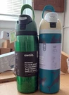 Owala Freesip Green & Shark 24OZ/32OZ Stainless Steel Water Bottle Bundle Pack. Fixed Price $45.00.