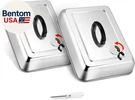 13 X 9 Inch Rectangular Basting Cover Set Of 2, Stainless Steel Cheese Melting D. Fixed Price $44.28.