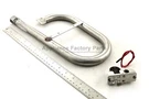 Music City Metals Grill Part # 12021 - Burner, Pipe, Ss, 13.625 X 6.625; Ducane. Fixed Price $58.85.