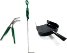 Charcoal Grill Tool Set Compatible With Big Green Egg Accessories,ash. Fixed Price $53.64.
