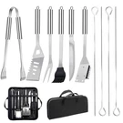 11PCS Stainless Steel Bbq Grilling Accessories Set, Dad Gifts For F... Fast Ship. Fixed Price $29.99.