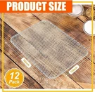 12 Pcs Bbq Disposable Grill Topper Non Stick For Mifoci Camping Picnics. Fixed Price $45.98.