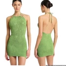 New Bond-eye The Imogen Cover Up Minidress Palm Green One Size Retail $220. Fixed Price $88.00.
