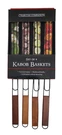 Charcoal Companion Grilling Nonstick Kabob Baskets Set Of 4. Fixed Price $18.80.