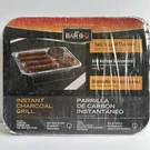 New Mr Bar-b-q Instant Charcoal Grill 11X9 Inch Brand With Foil Tray Cooking. Fixed Price $19.97.