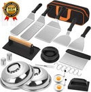 Griddle Accessories Kit, 25PCS Flat Top Grill Set For Blackstone And. Fixed Price $37.04.