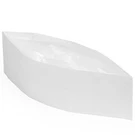 10 Ct. White Paper Overseas Cap - Soda Jerk Ice Cream Parlor Costume Hat Plain. Fixed Price $29.99.