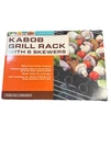 Charcoal Companion Grilling Non-stick Kabob Rack With 6 Skewers (new). Fixed Price $8.40.