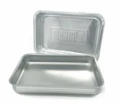 Aluminum Grease Catch Pan Kit W/ Liner For Weber Grills. Fixed Price $17.99.