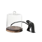 Crafthouse By Fortessa Glass Cloche W/smoker & Chips, 9.25" X 11". Fixed Price $275.95.