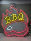 Bbq Neon Sign Usb 16 X 23 -ideal For Business Game Room Grill Area Kitchen. Fixed Price $12.99.