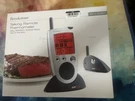 Brookstone Grill Alert Talking Remote Meat Thermometer W/ Portable Monitor New. Fixed Price $25.99.