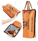 Saluvibe Insulated Food Pan Bag For Bbq Meat Delivery, Orange. Fixed Price $16.00.