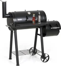 Captiva Designs Charcoal Grill With Offset Smoker, All Metal Steel Made Outdoor. Fixed Price $243.23.