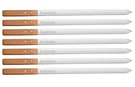 Kabob Skewers 23 Inch LONG,1 Wide Heavy Duty Stainless Steel With Wood H.... Fixed Price $58.04.