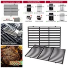 7524 7528 19.5" Cast Iron Grill Grate Cooking For Weber Genesis 300 Series. Fixed Price $39.79.