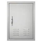 New/bbq Access Door, 17W X 24H Inch Single Outdoor Kitchen Stainless Steel. Fixed Price $72.40.