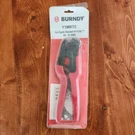Burndy Y1MR-TC Crimper Stripper Wire Tool Red Handles Original Packaging. Fixed Price $250.00.