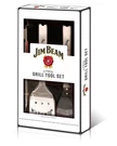 Jim Beam 3 Piece Grill Tool Set - Tongs, Spatula And Cleaning Brush. Fixed Price $24.99.