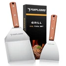 Purplebird Extra Large Grill Set Stainless Steel Smash Burger Spatula.... Fixed Price $36.49.