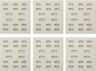 8" X 7.25" Replacement Ceramic Radiant Flame Tamer, Heat Plate For Bakers And Ch. Fixed Price $60.87.