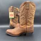 Laredo 51112 Womens 10 Tan Distressed Leather Western Cowboy Boots. Fixed Price $139.99.