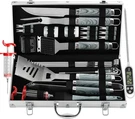 Grilljoy 24PCS Bbq Tools Set With Meat Thermometer And Injector -.... Fixed Price $47.23.