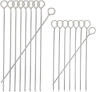 30PCS Barbecue Skewers, Stainless Steel Turkey Lacers Metal For Bbq Gril. Fixed Price $15.72.
