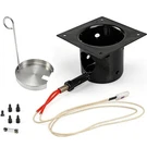 Heavy Black Enamel Fire Pot And Hot Rod Ignitor Kit Replacement Parts For Tra.... Fixed Price $40.84.