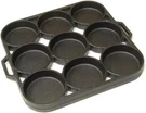 King Kooker Cast Iron Biscuit Pan Impressions Seasoned Model CI9BPSA. Fixed Price $53.18.