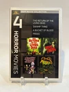 4 Horror Movies Return/swamp Thing/bucket Of Blood/frogs (dvd, 2011). Fixed Price $13.50.