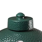 Grill Chimney Top Vent Cap Ceramic Damper Big Green Color Egg Accessories. Fixed Price $42.10.