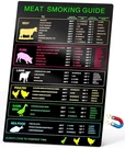 Magnetic Meat Smoking Guide Temp Chart For Bbq Smoker Grill Times. Fixed Price $12.99.