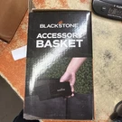 Blackstone 5352 Side Shelf Rail Accessory Basket. Fixed Price $38.00.