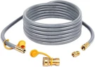 Gaspro 24FT 1/2" Id Natural Hose, Low Pressure Lpg With Quick Connec.... Fixed Price $73.78.