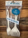 New King Kraft Usa Set Of 4 Nylon Kitchen Utensils Sealed Pack 2 Spatulas Spoo. Fixed Price $29.99.