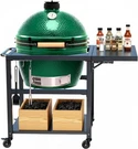 Grill Cart For Xlarge Big Green Egg - Rolling Stand With Heavy Duty Locking Cast. Fixed Price $239.96.