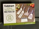 Cuisinart 5 Piece Stainless Steel Bbq Tool Set - Griddle Blackstone Grill. Fixed Price $23.99.