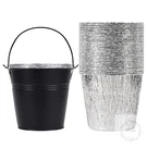 30-PACK Grease Liner And 1 Black Bucket, Grill Drip Cups For Traeger Pro. Fixed Price $23.01.