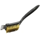 Chef Craft Select Plastic Handle Short Grill Brush, 9 Inches Length, Black. Fixed Price $14.99.