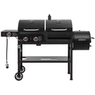 2-BURNER Propane Gas And Charcoal Combo Grill With Offset Smoker Side In. Fixed Price $380.12.
