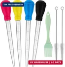 Boao 7 Pcs Large Turkey Baster Cooking Set, Includes 4 Nylon Heat-resistant Meat. Fixed Price $25.82.