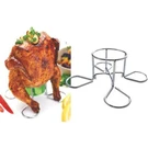 (3)- Grillpro 7-1/2 In. H. X 5-1/2 Dia. Heavy-duty Chrome Chicken Roaster. Fixed Price $28.99.