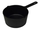 New King Kooker 28 Oz. Pre-seasoned Cast Iron Pot With Pour Spouts. Fixed Price $39.99.