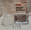 Vintage Weber Grill Barbecue Accessories Set #8801 - Roast Holder, Tool. Fixed Price $30.00.