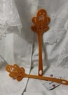 Set 2 Target Gingerbread Man Slotted Spatula Handle Kitchen Diy Craft Wreath New. Fixed Price $17.95.